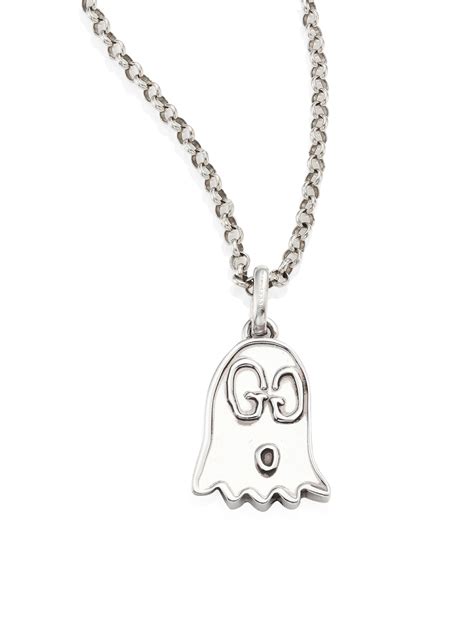 Gucci ghost necklace